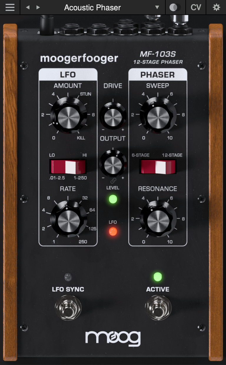 Moog Moogerfooger MF-103S 12 Stage Phaser