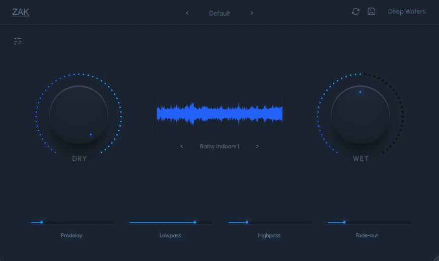 ZAK Sound Deep Waters