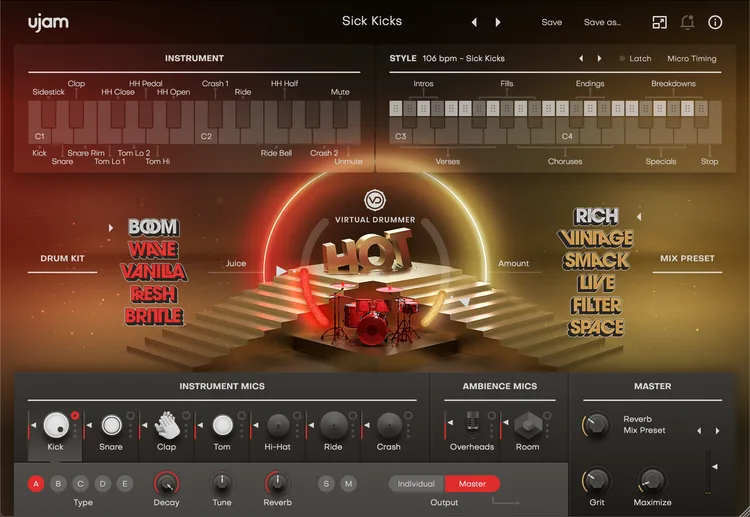 Ujam Virtual Drummer Deep
