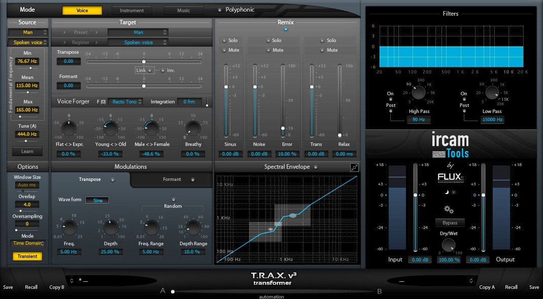 FLUX IRCAM Trax v3