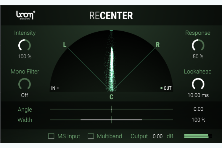 BOOM Library Recenter