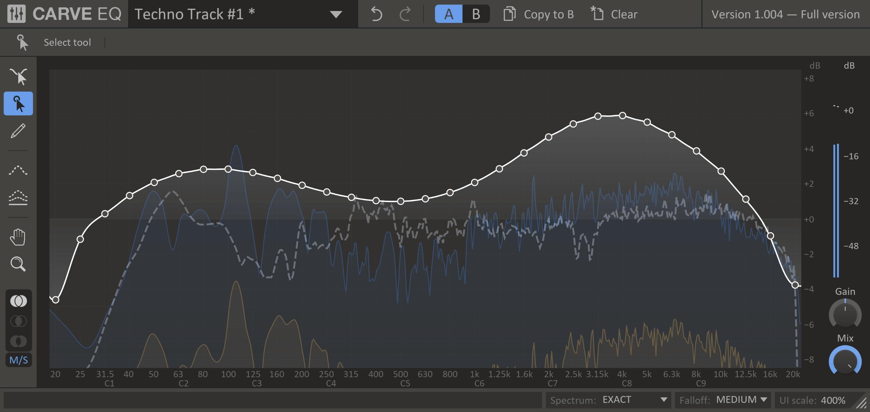 Kilohearts khs Carve EQ
