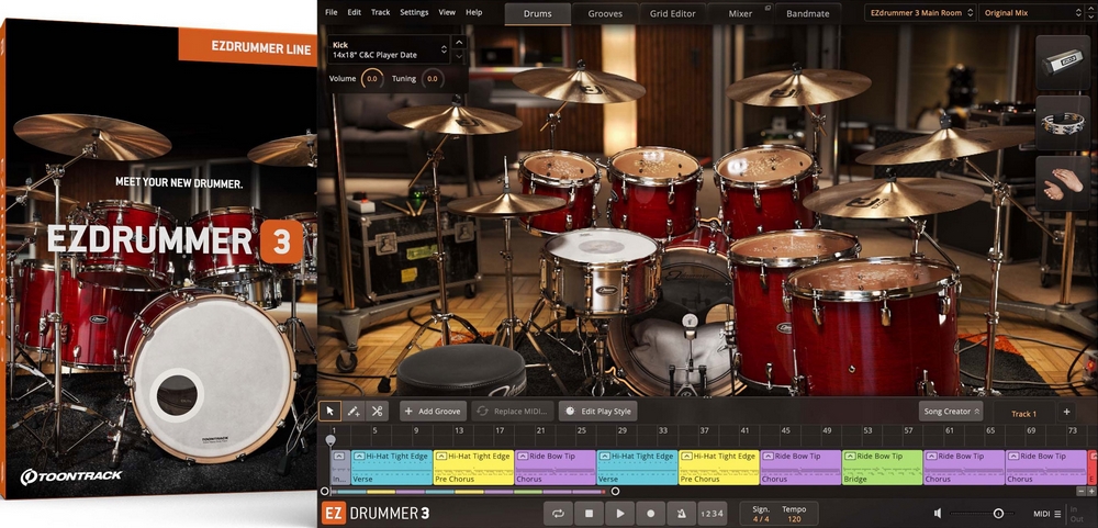 Toontrack EZdrummer 3 - full version