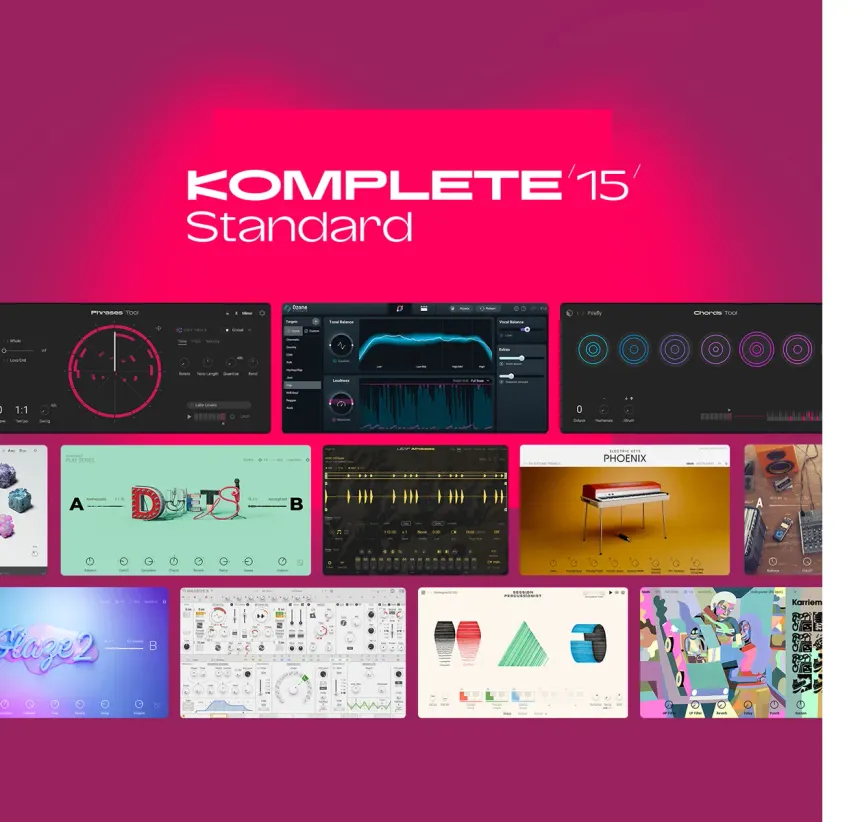 Native Instruments Komplete 15 Standard ⭐ (Less than BF pricing)
