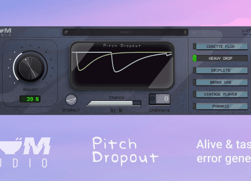 LoFi Pitch Dropout Yum Audio