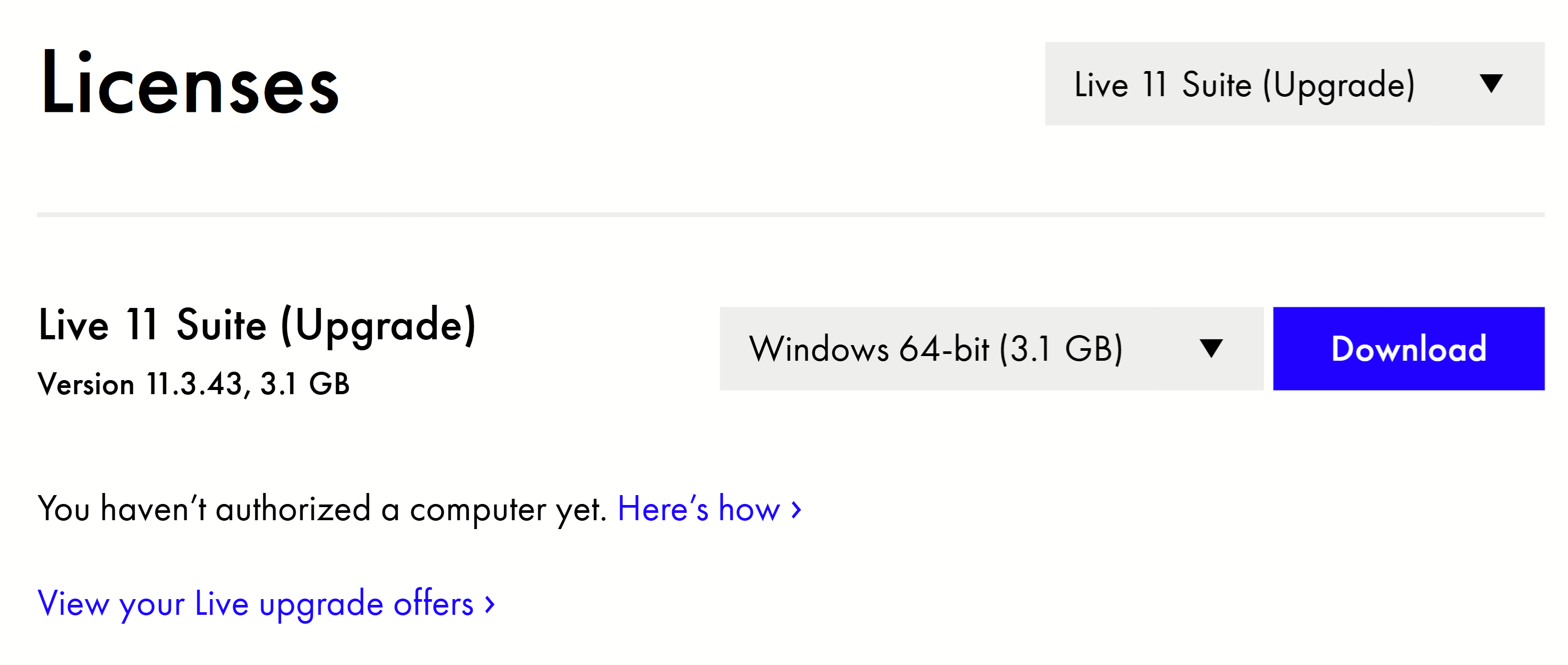 Ableton Live 11 Suite (Upgrade)
