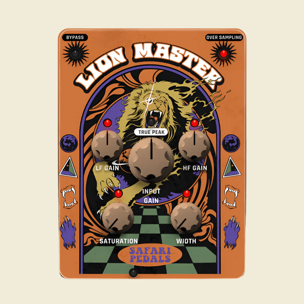 Safari Pedals Lion Master - Mastering Limiter plugin