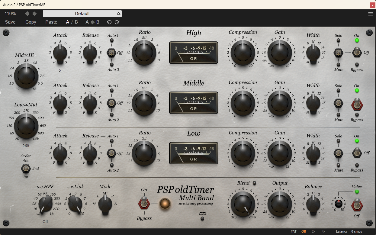 PSP Audioware OldTimer Multiband Compressor