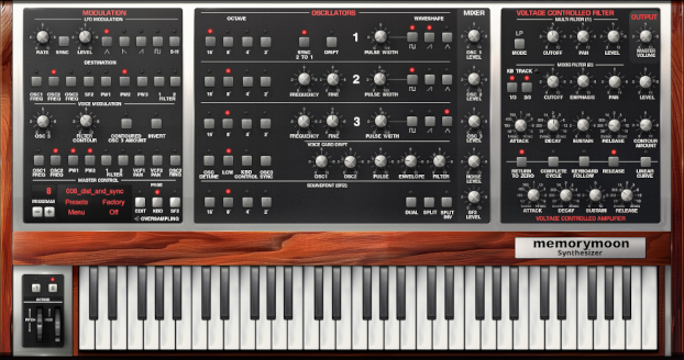 Memorymoon Memorymoon 2 Memorymoog Emulation