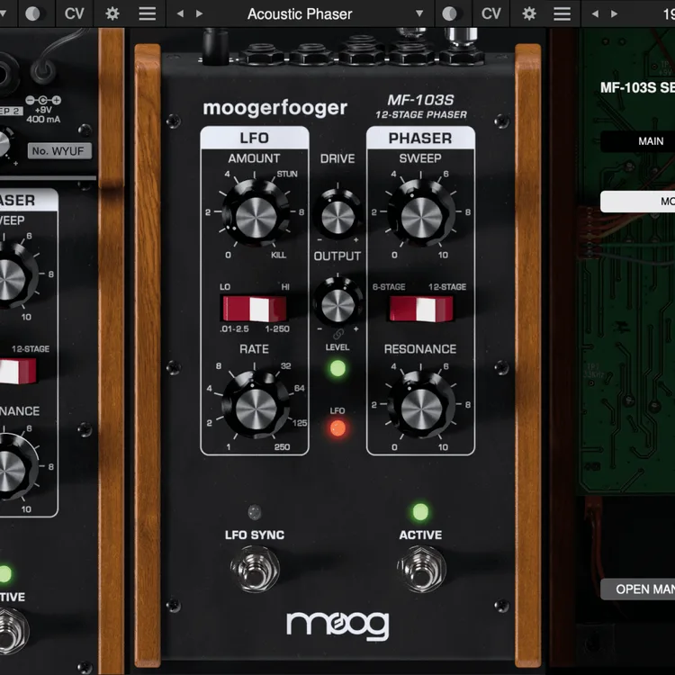 Moog MF-103S Phaser (Organic! iLok not required)