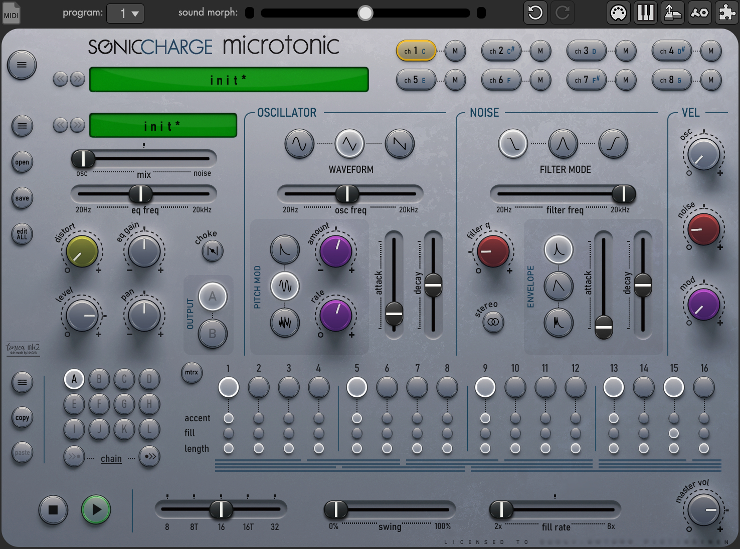 Sonic Charge Microtonic