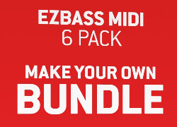 Toontrack EZbass Midi 6 Pack (6 midi of your choice)