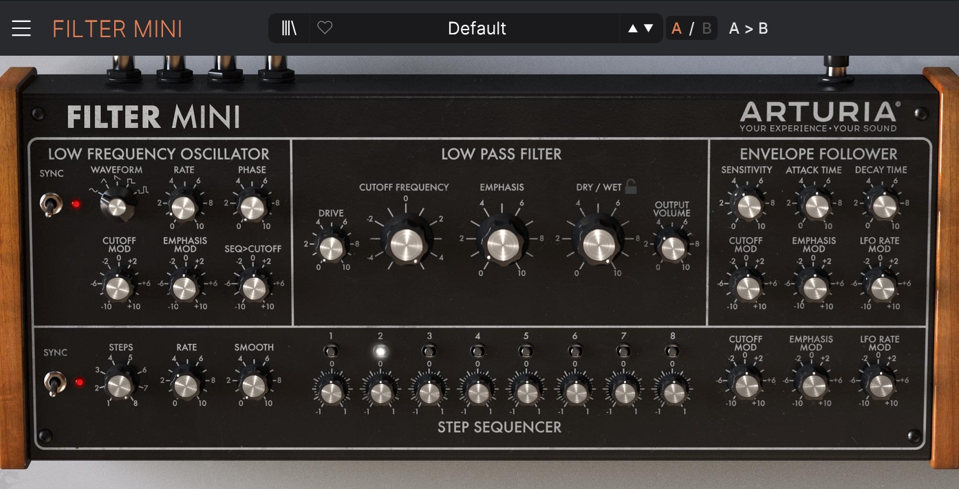 Arturia Filter MINI
