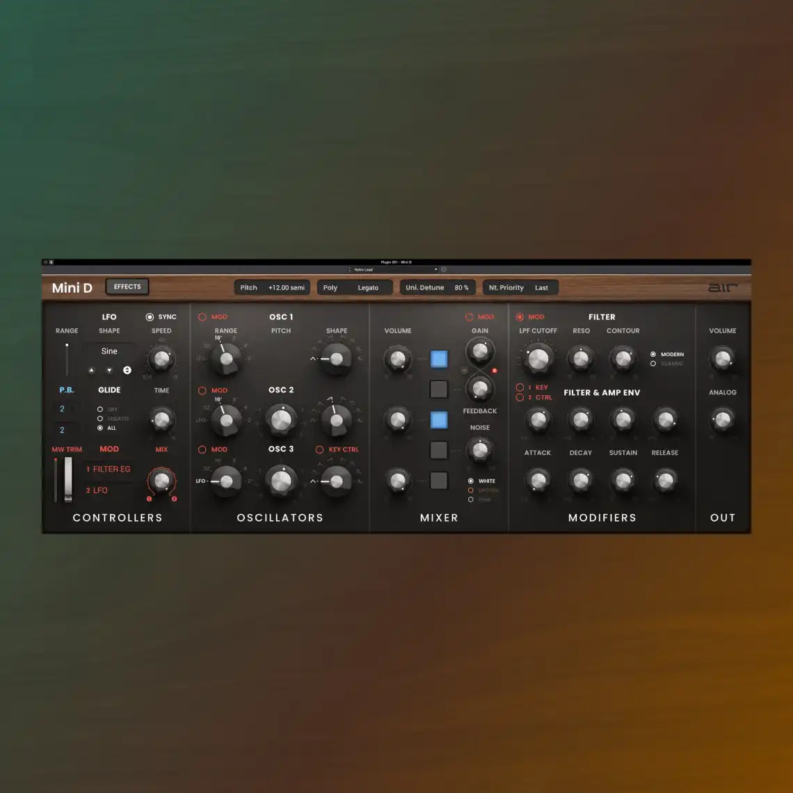 Air Music Tech Mini D