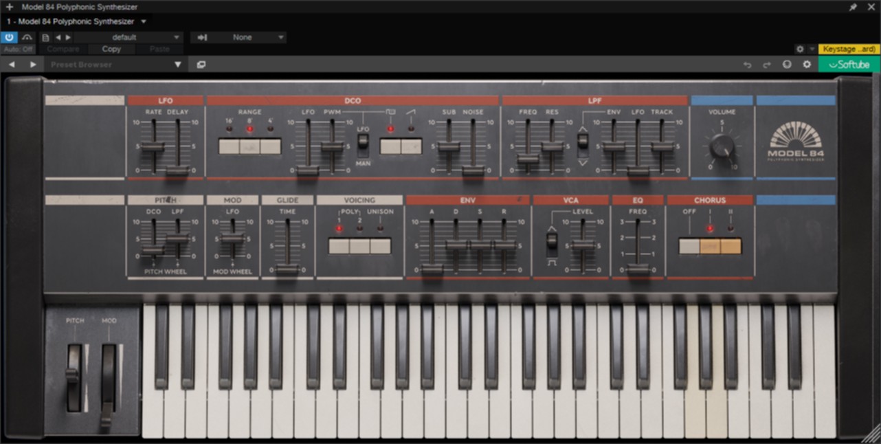 Softube Model 84 Polyphonic Synthesizer