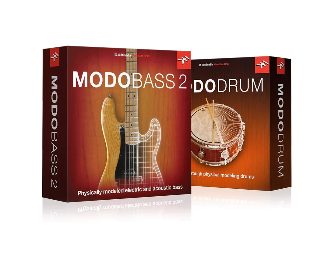 IK Multimedia MODO Drum 1.5 + MODO Bass 2 Bundle