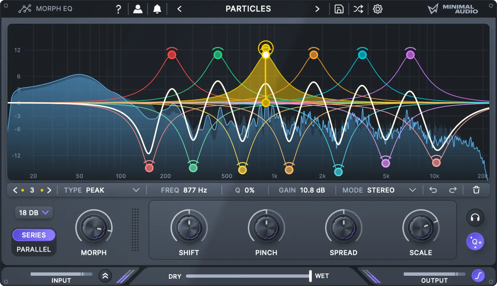 Minimal Audio Morph EQ