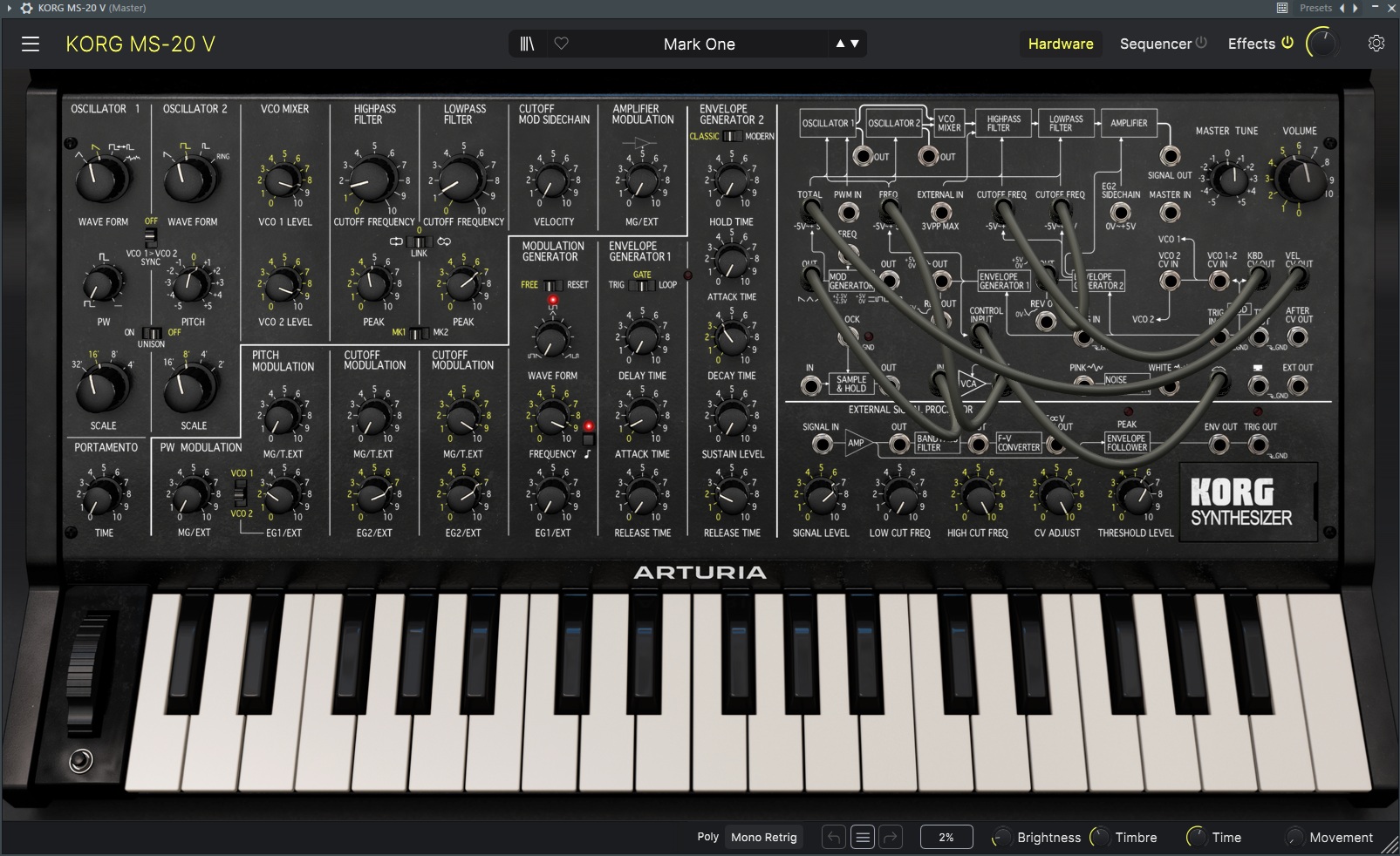 Arturia KORG MS-20 V