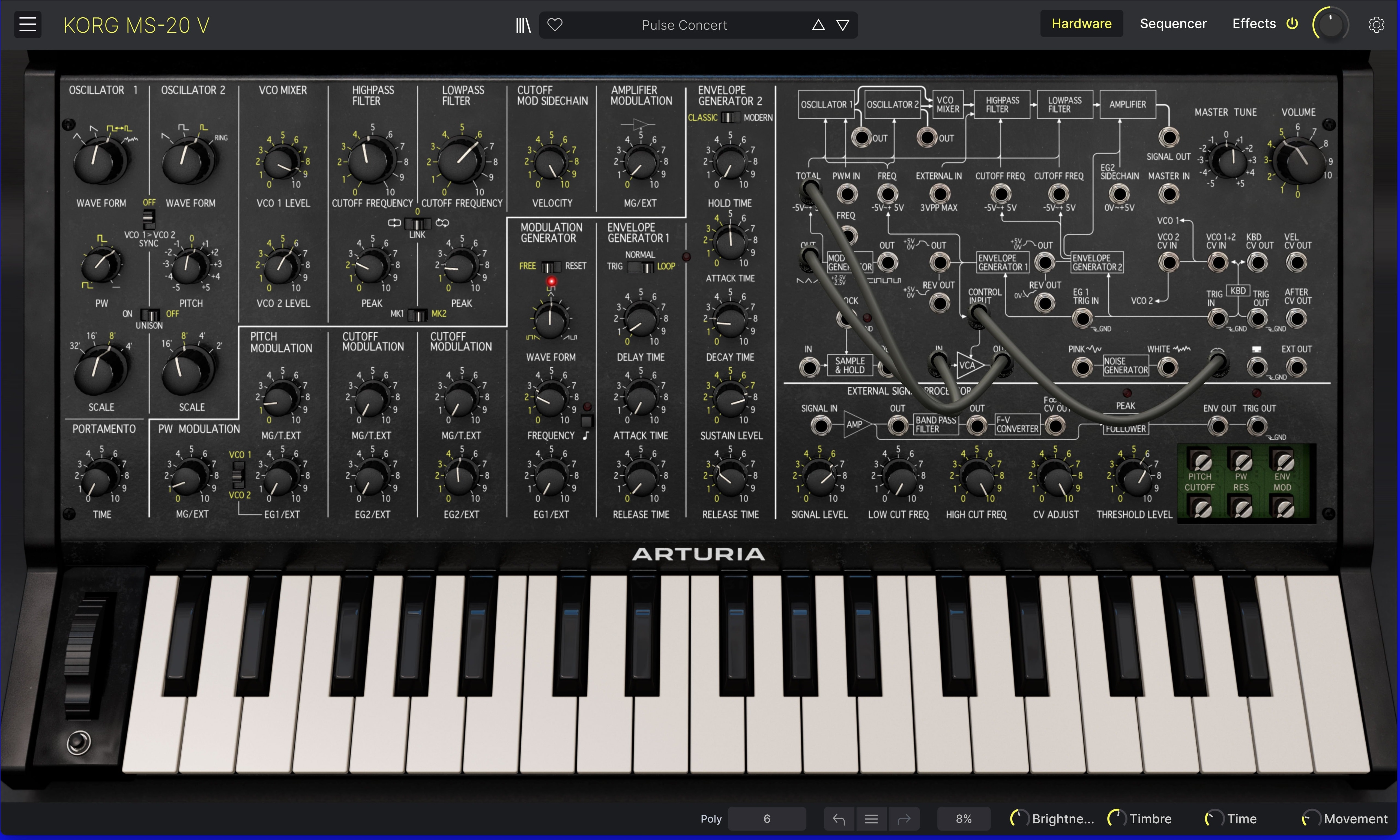 Arturia KORG MS-20 V