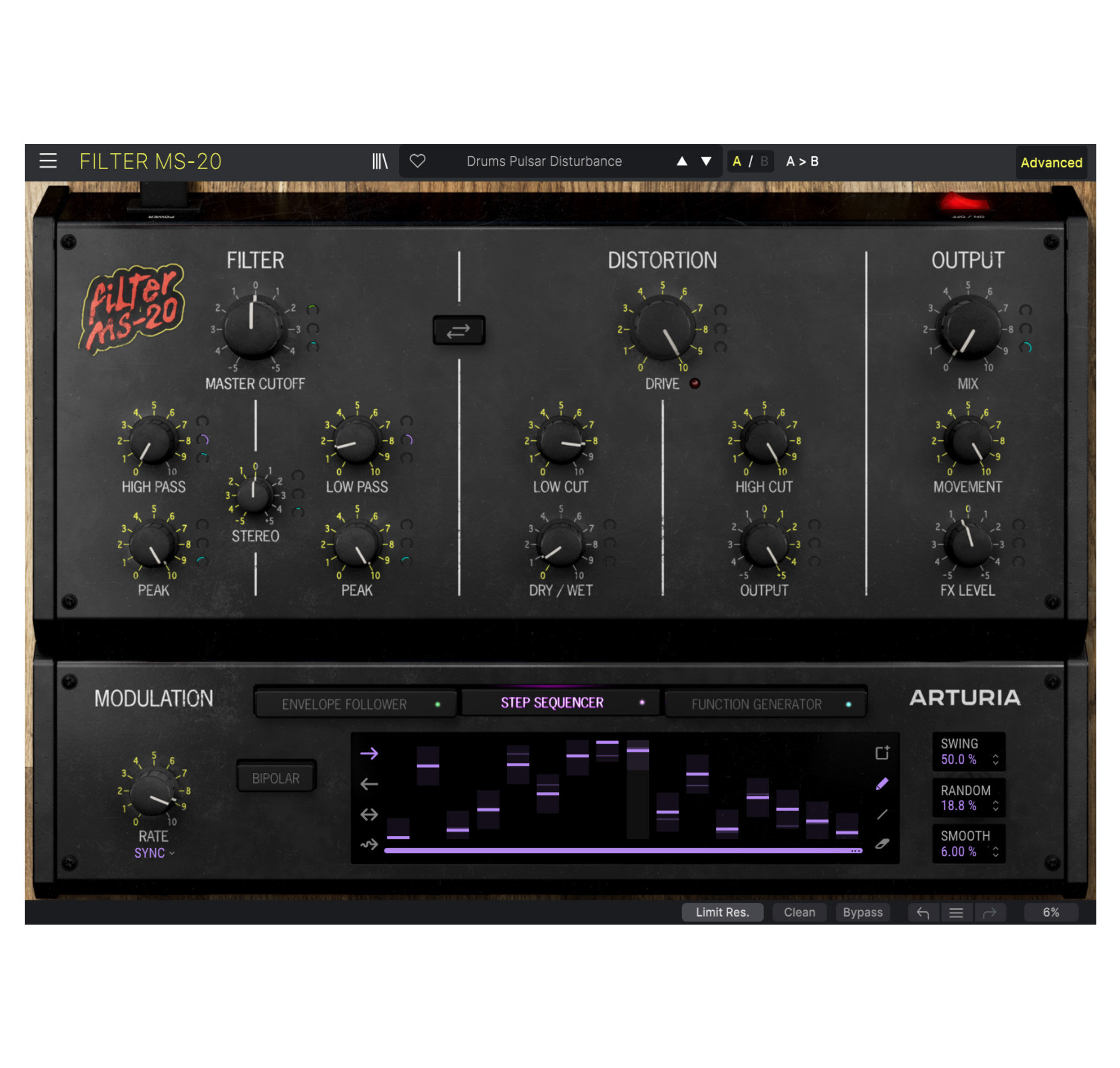Arturia Filter MS-20