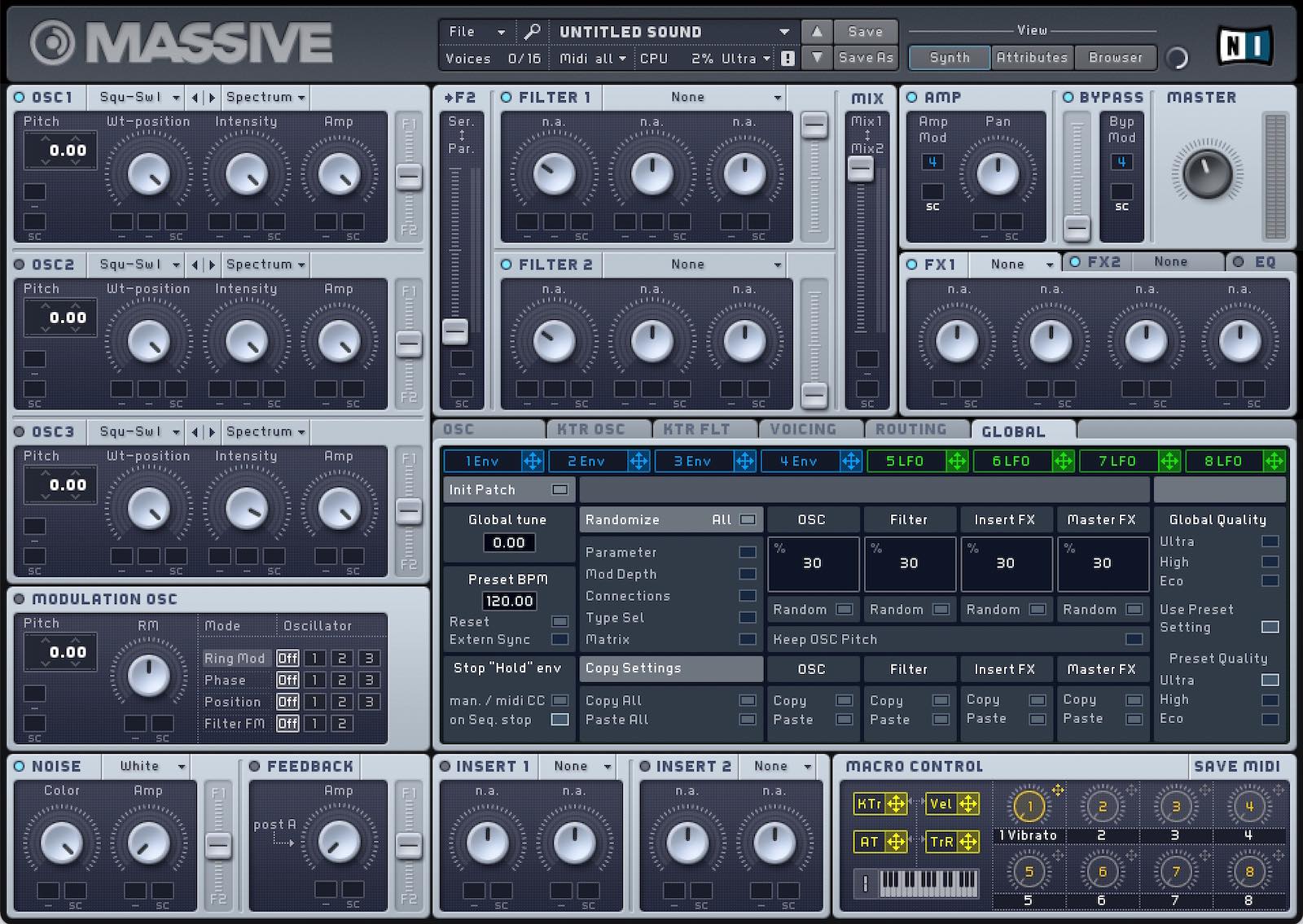 NI Native Instruments Massive