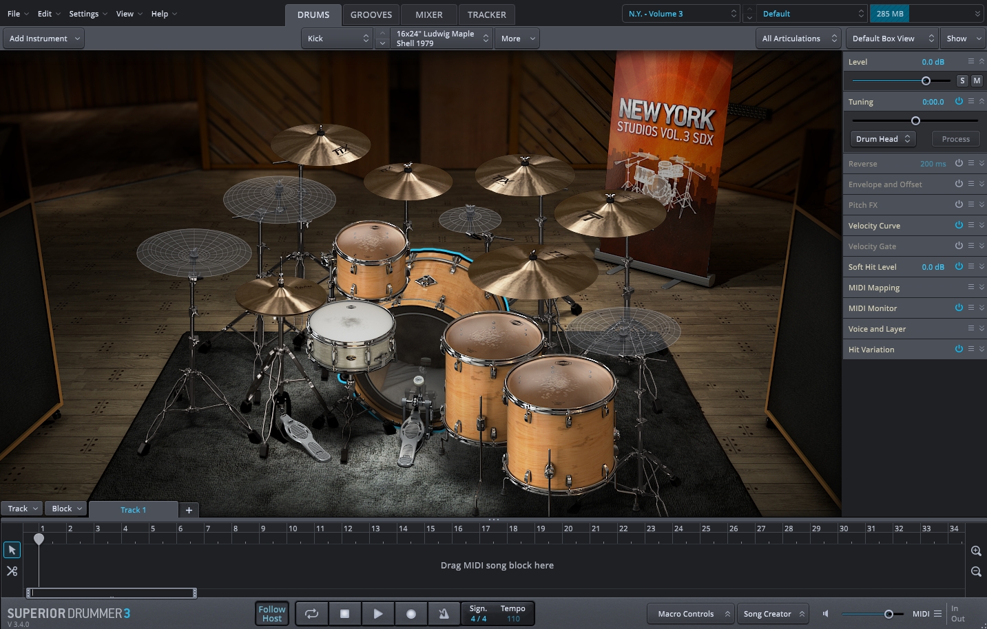Toontrack SDX New York Studios Vol. 3