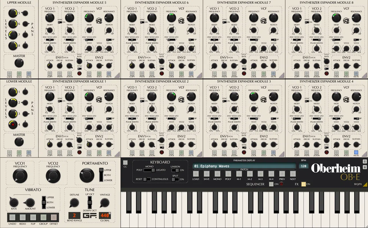 GForce GFORCE OBERHEIM OB-E