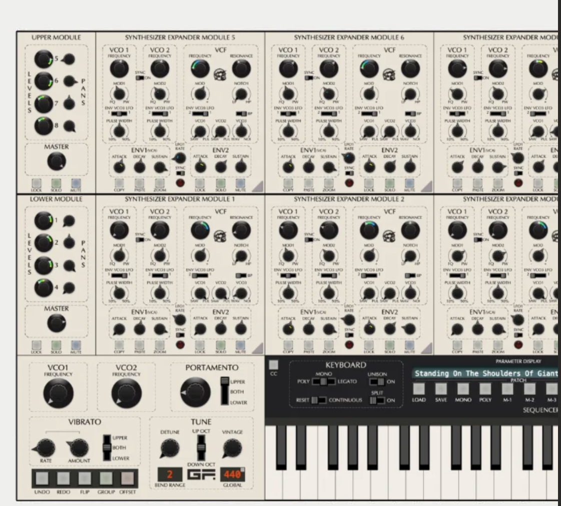 GForce Oberheim OB-E