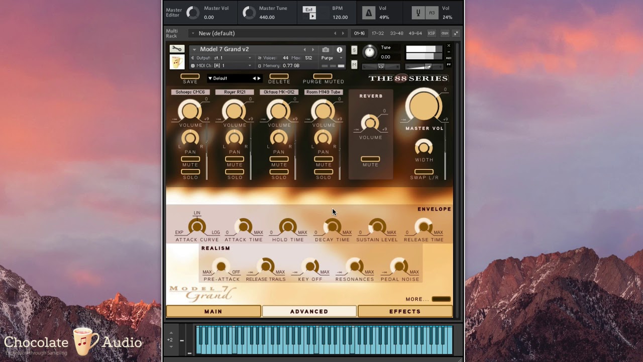 Chocolate Audio Celestial Celesta & O.D.D. Grand Piano for Kontakt