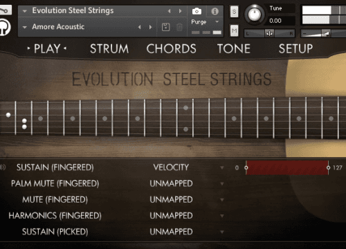 Orange Tree Samples Evolution Steel Strings