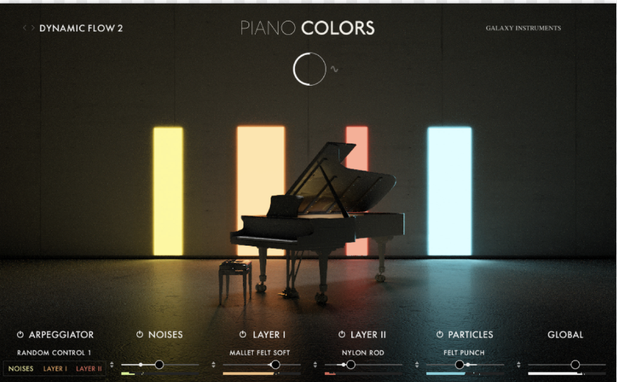 Native Instruments Piano colors