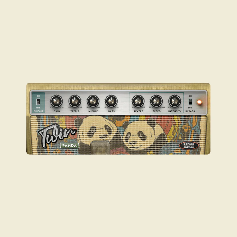 Safari Pedals Twin Pandas