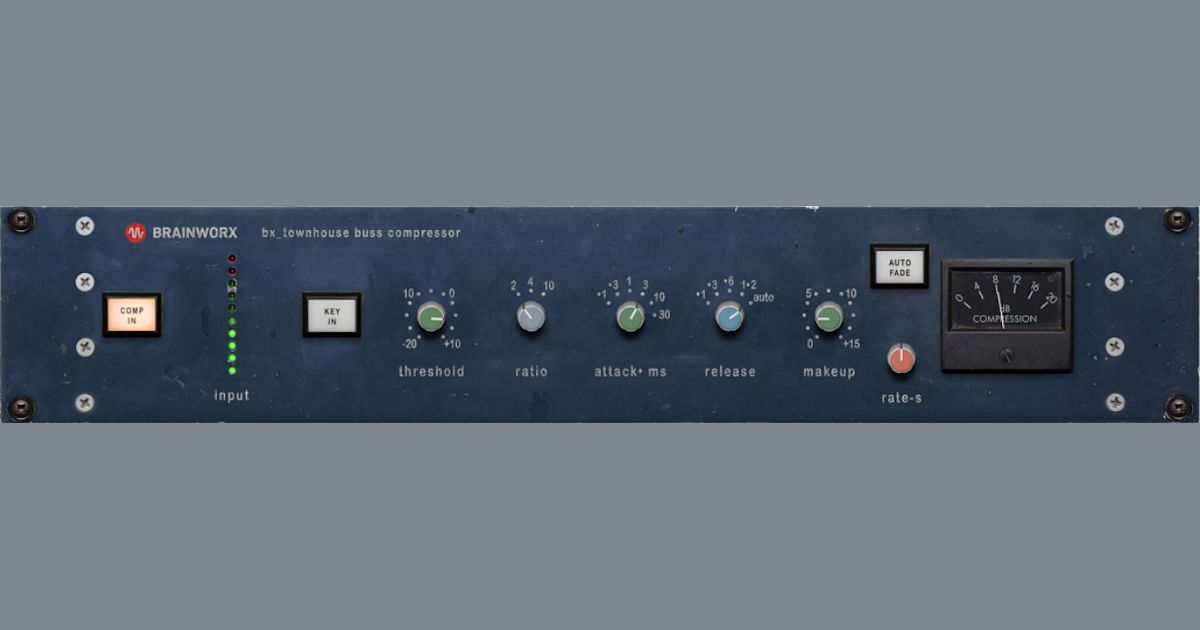 Plugin Alliance Brainworx bx_townhouse Buss Compressor