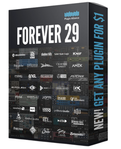 Plugin Alliance Forever $29 voucher Plugin Alliance