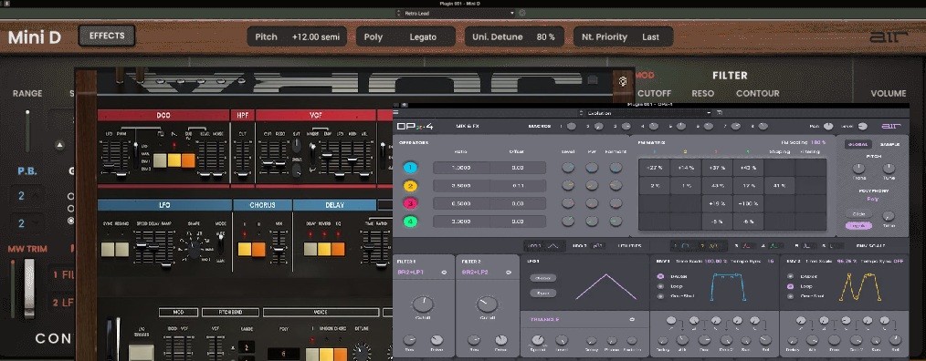 Akai Akai MPC Jura, Opx4, Mini D