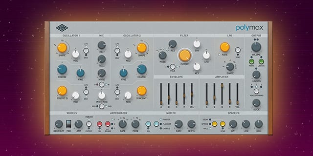 UAD / Universal Audio Polymax _ Vintage Subtractive Synth