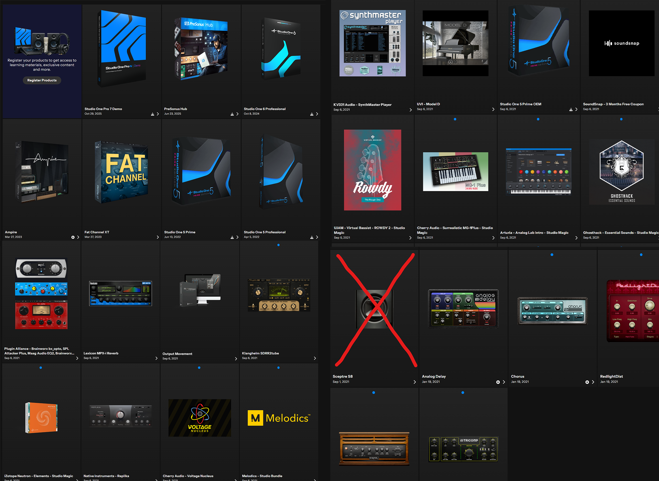 Presonus Studio One 6 Pro + Plugins