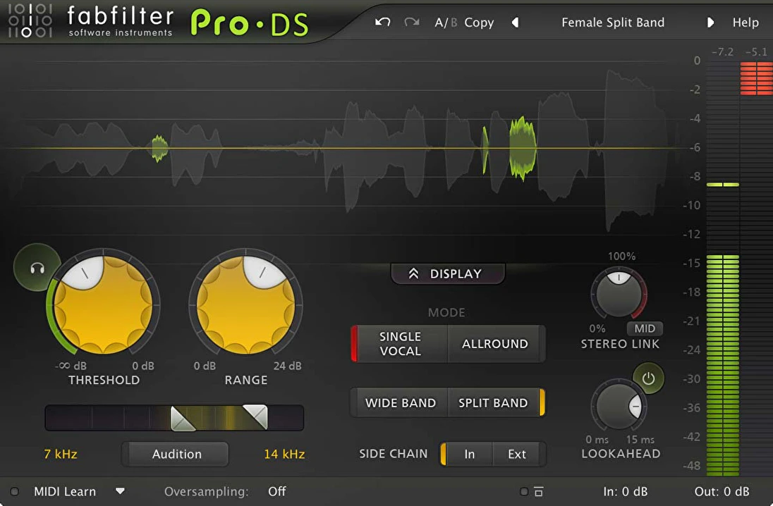 Fabfilter Pro Deesser