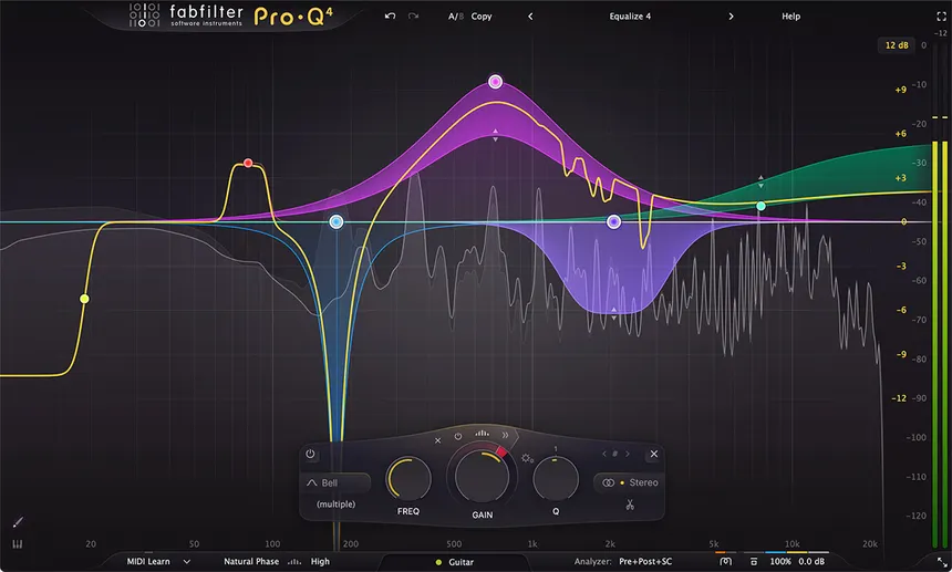 Fabfilter Pro-Q 4 Upgrade (from Pro-Q 1, Pro-Q 2, or Pro-Q 3
