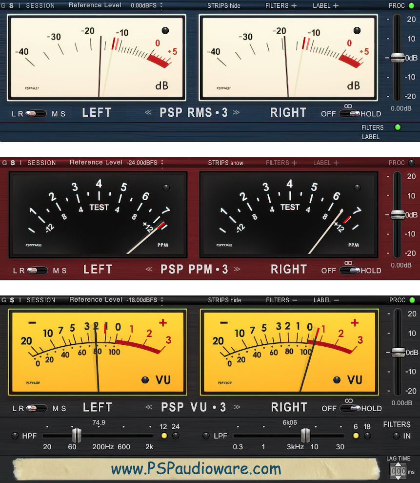 PSP Audioware Triplemeter