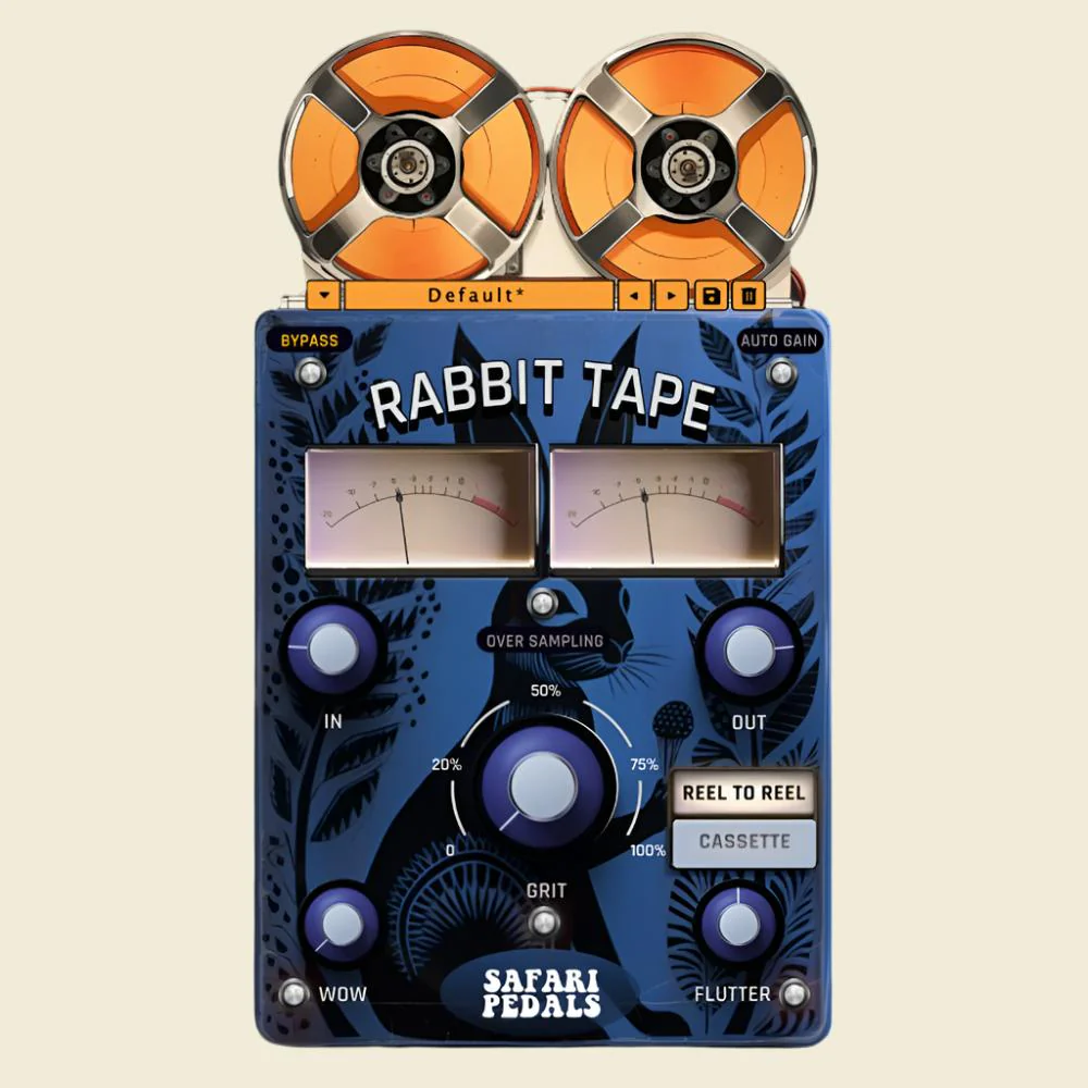 Safari Pedals Rabbit Tape - Jungle Warmth Tape Distortion