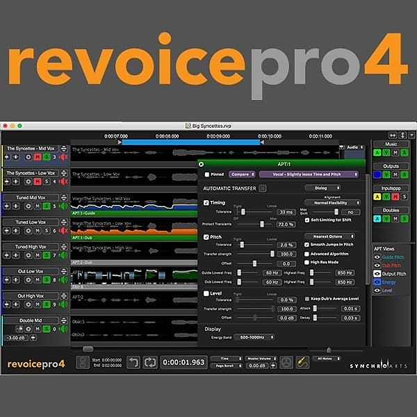 Synchro Arts Revoice Pro 4