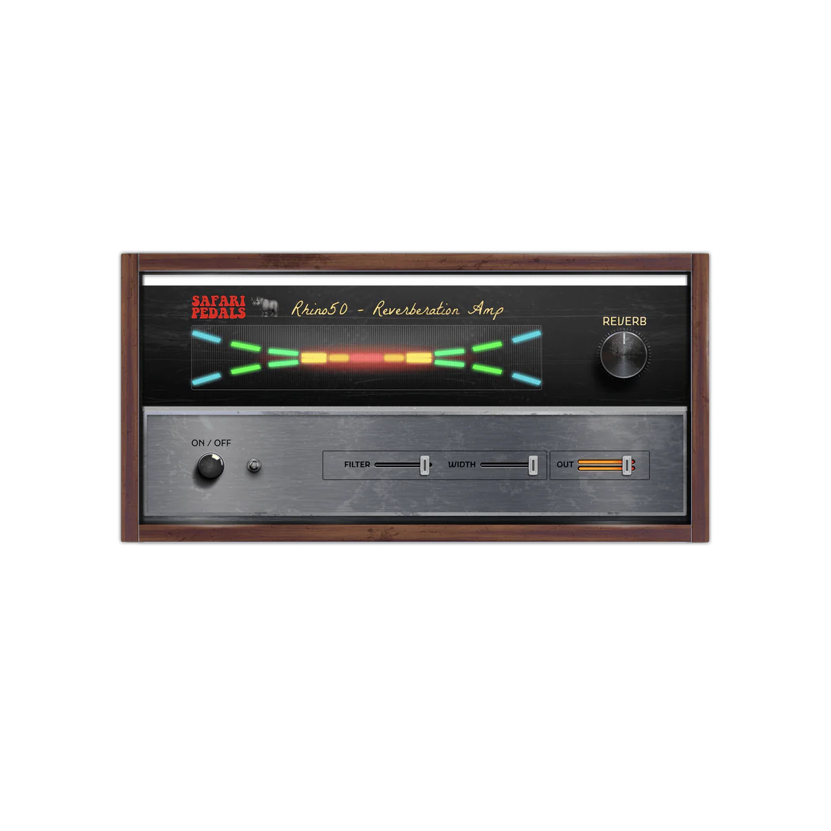 Safari Pedals Rhino Reverb - Vintage HiFi Reverb amp, with a wil