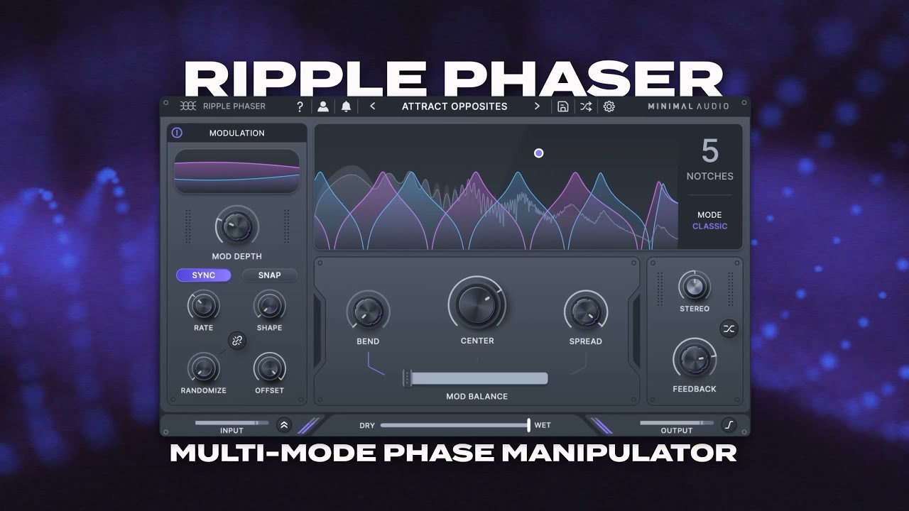 Minimal Audio Ripple phaser