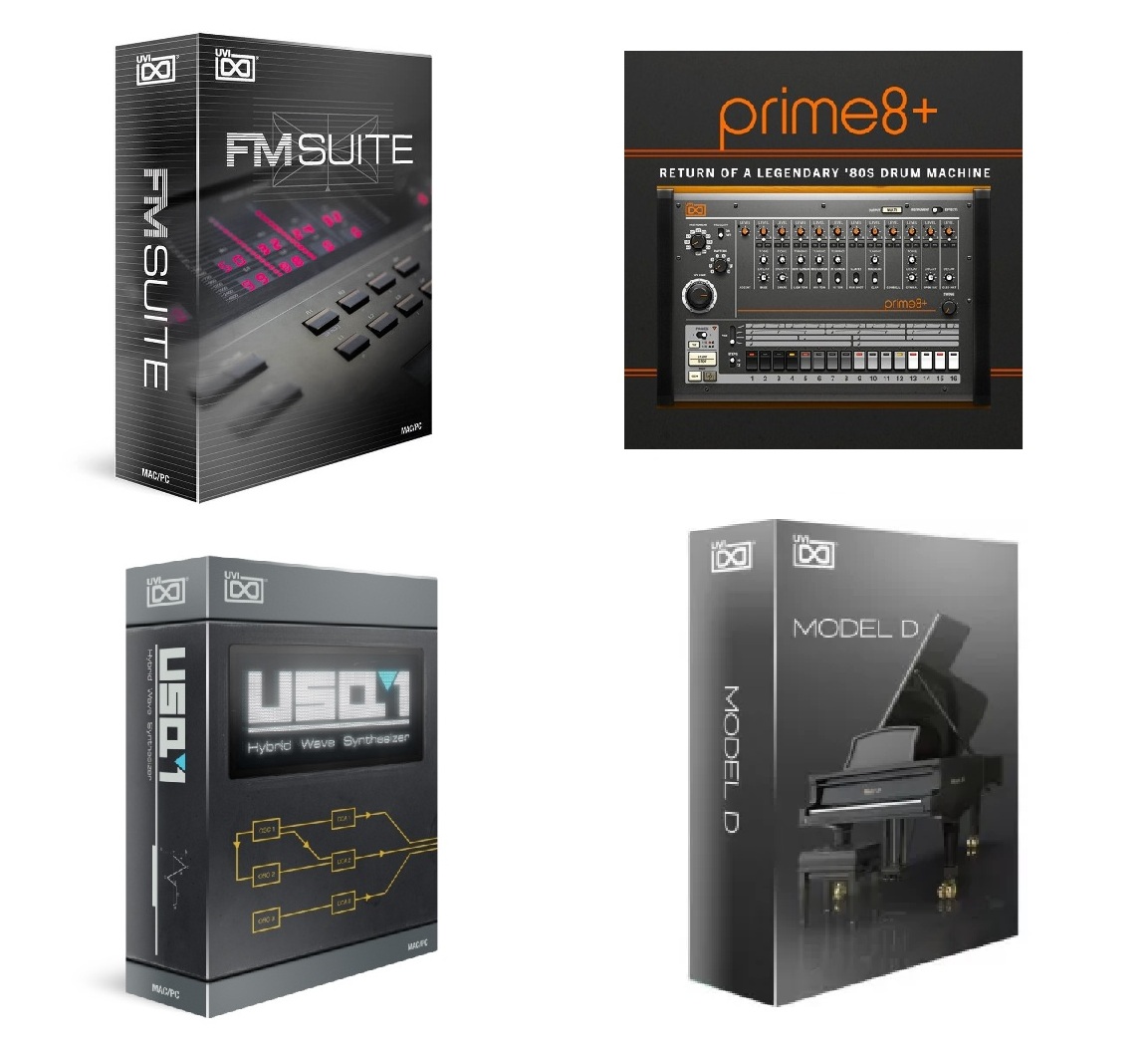 UVI FM SUITE + USQ-1 + PRime 8 + Model D
