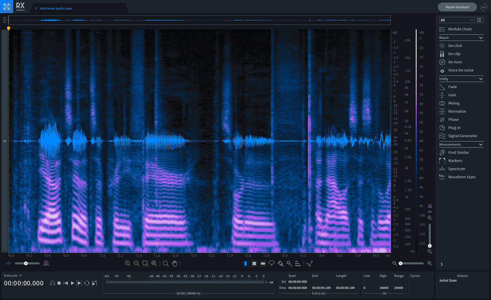 iZotope RX 8 Elements