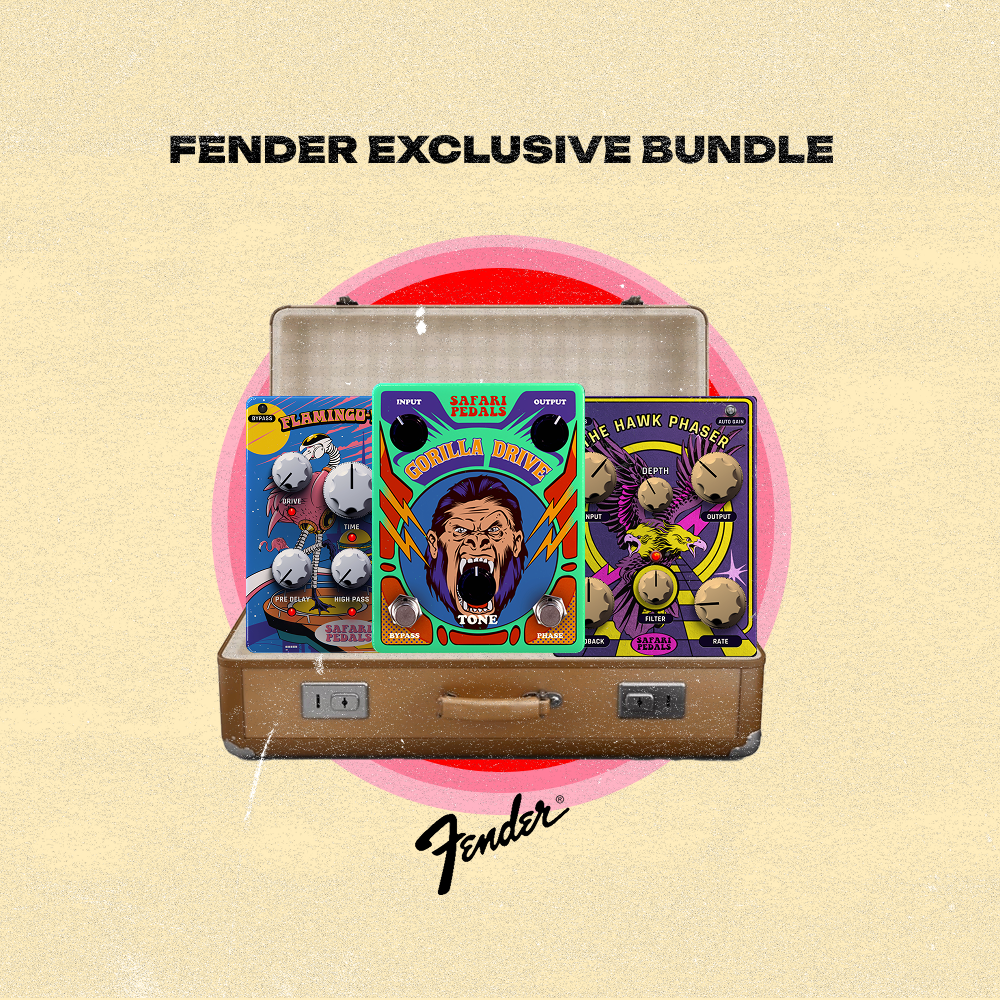 Safari Pedals Bundle (Flamingo, Gorilla, Hawk)