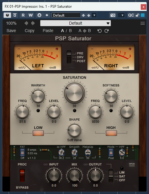 PSP Audioware Saturator