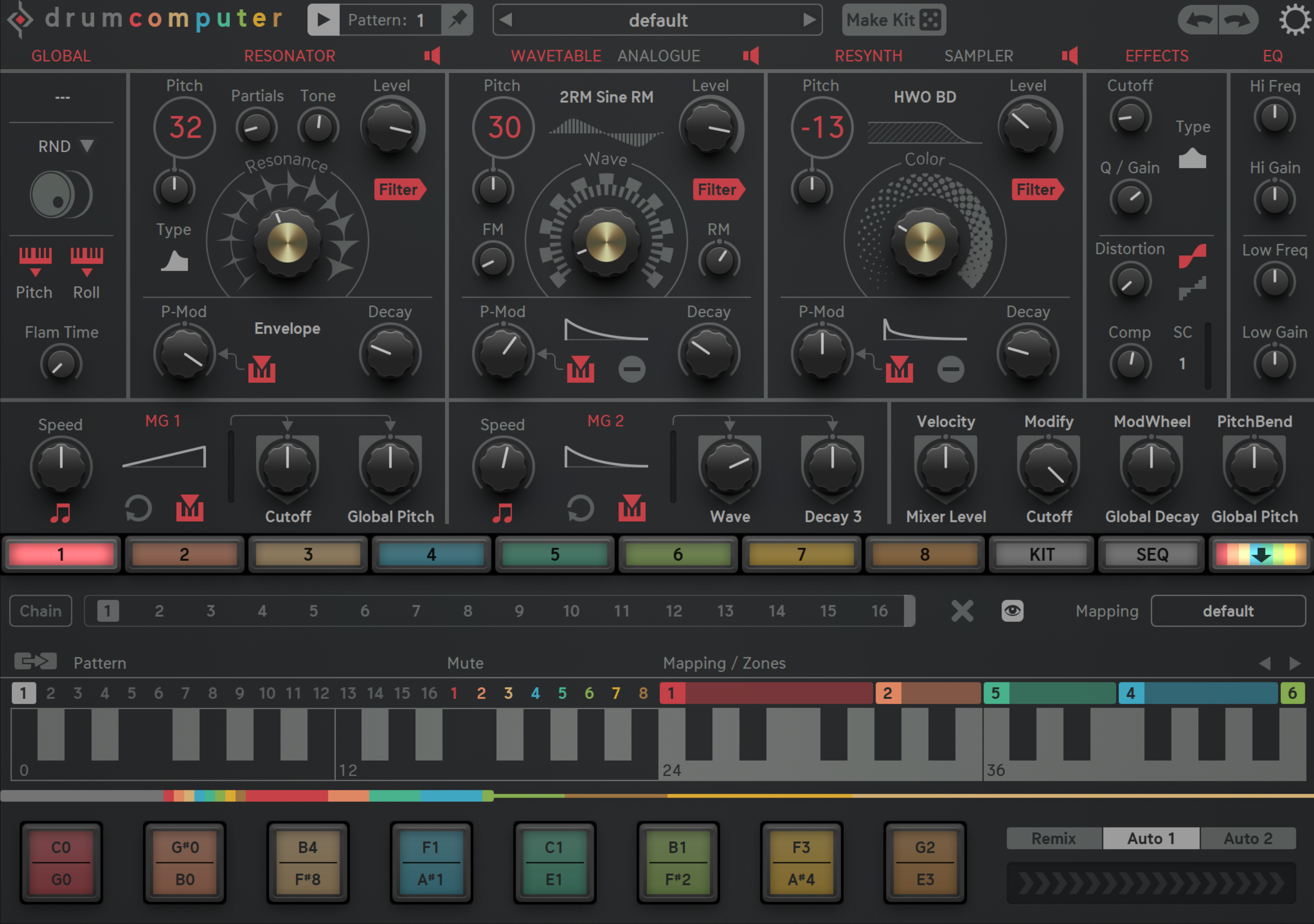 Sugar Bytes Drum Computer