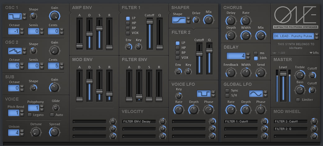 Kilohearts KHS One